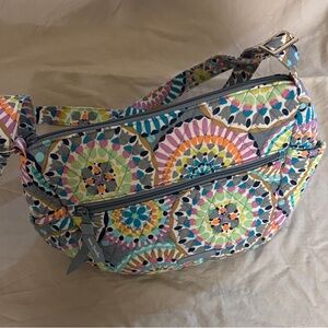 Vera Bradley sunny medallion Multicolor Medallion Shoulder Bag